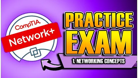 CompTIA NETWORK+ N10-009 EXAM PREP (2025) - Practice Test - Section 1 Networking Concepts
