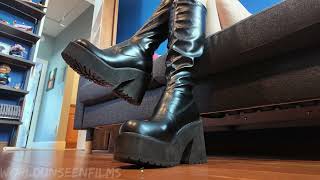 Unaware giantess boot crush | ASMR