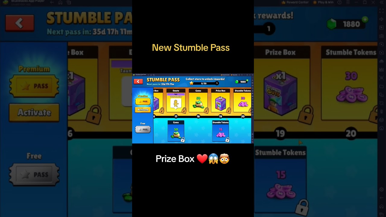 New Stumble Guys Pass 