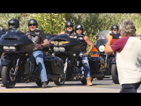 TAKING CARE OF BUSINESS: Hell Angels Canada Run