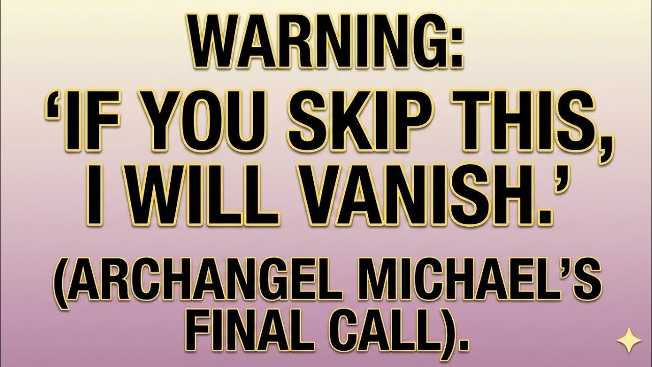 THEY HID THIS FROM YOU... Archangel Michael Reveals The Truth Today.