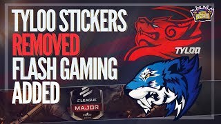 Valve Just Made Another Mistake - TyLoo Stickers Inflate as Flash Gaming Replaces