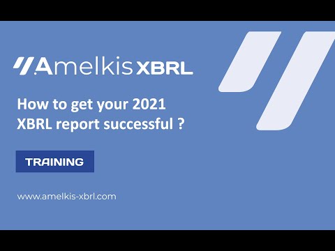 How to get your 2021 XBRL report successful