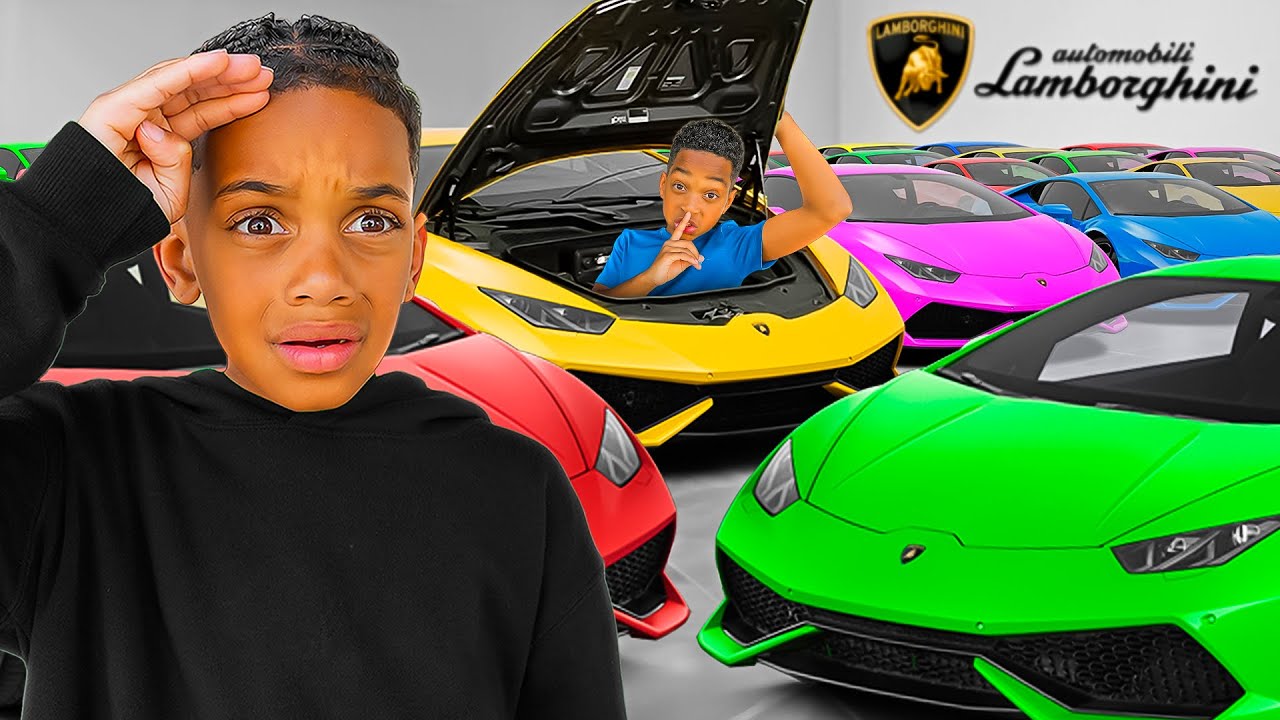 EXTREME HIDE AND SEEK WITH THE PRINCE FAMILY - YouTube