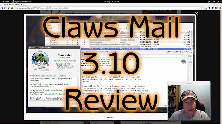 claws mail 3.10 Review