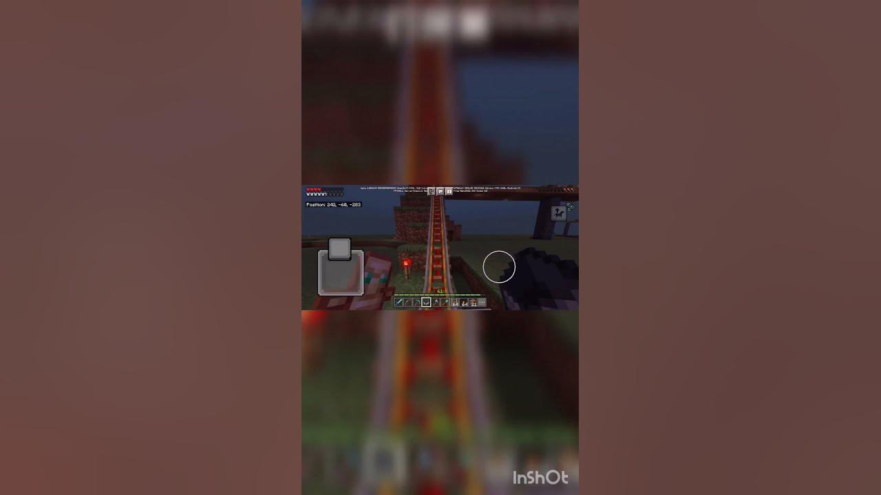 I made the biggest rail in minecraft shorts youtube