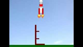 Simple Rocket animation by Flash