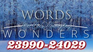 WORDS OF WONDERS CROSSWORD PUZZLE Level 23990-24029 screenshot 3
