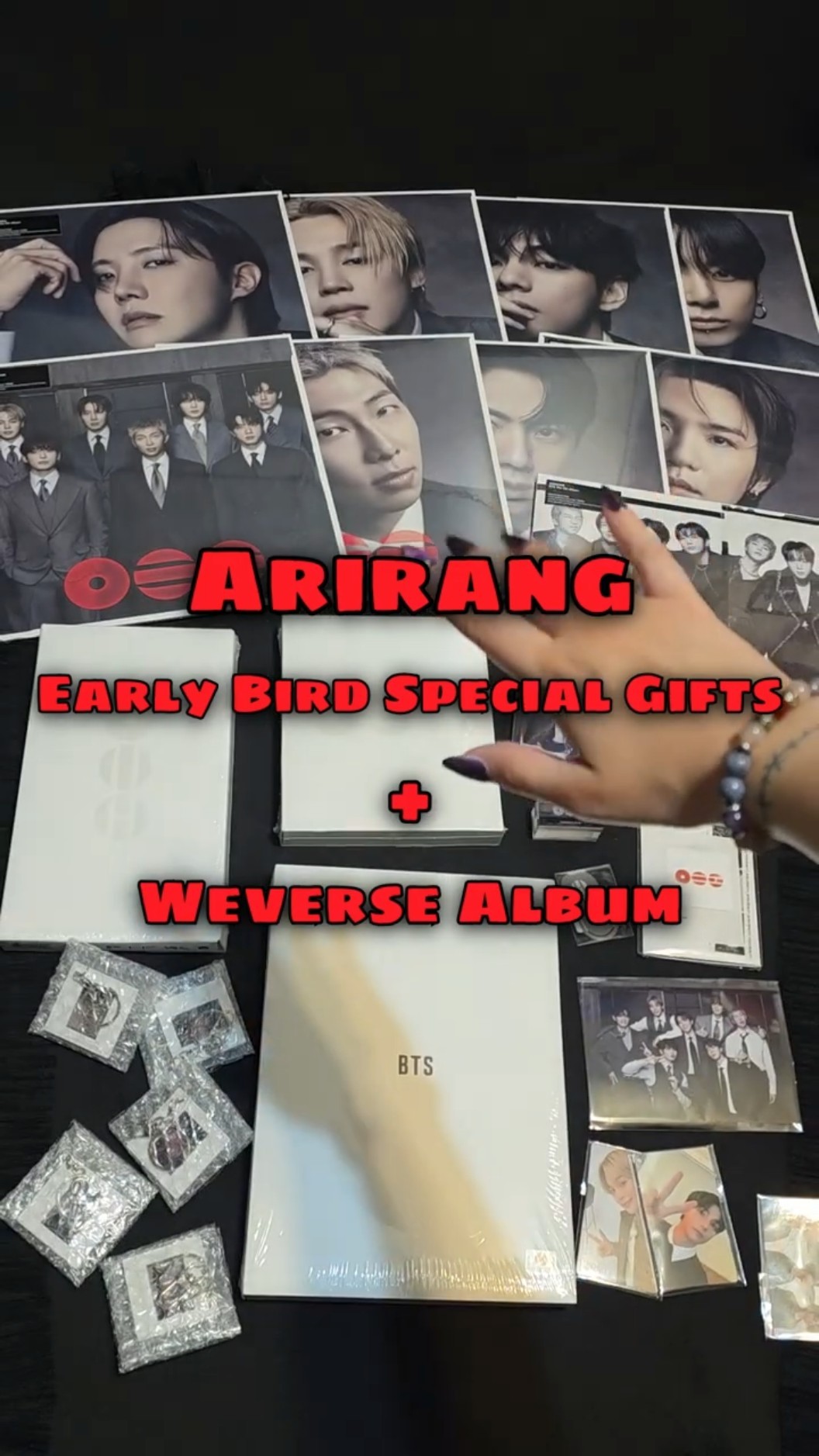Unboxing BTS Arirang Weverse Digital Album + Early Bird Special