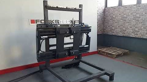 KAUP 6T466 4A Q 8000kg@600mm, Fork positioner with side shift +/- 160mm