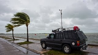 Hurricane Isaac pounds Key West, Florida - August 27, 2012