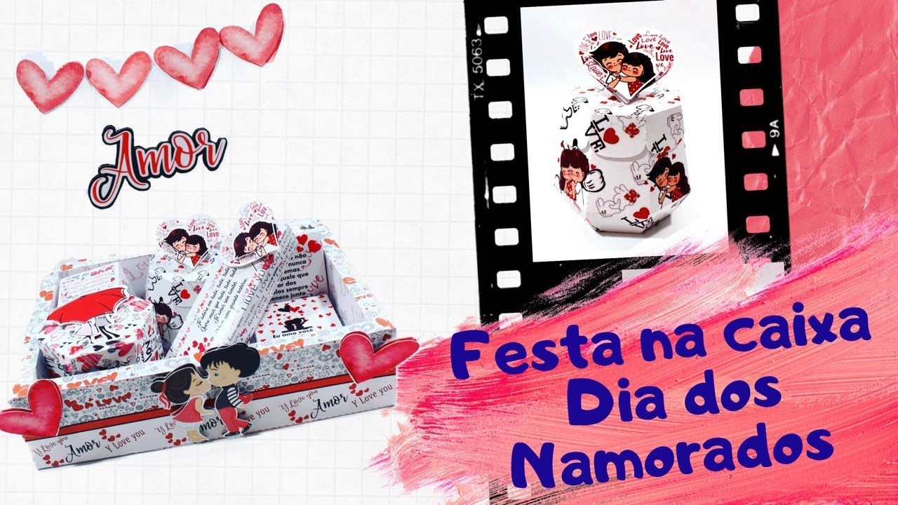 PAP FESTA NA CAIXA PARA O DIA DOS NAMORADOS