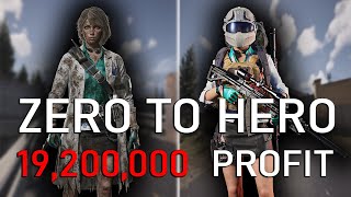 ZERO TO HERO IN AIRPORT FORBIDDEN ZONE WITH INSANE PROFIT - Arena Breakout Infinite SS4