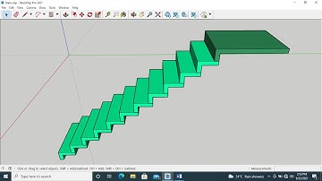 Create Stairs in SketchUp | SketchUp Staircase
