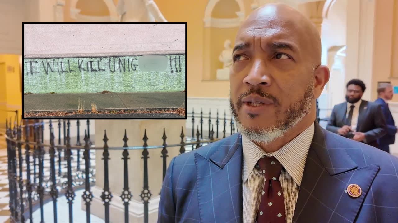 Racist graffiti desecrates Chesterfield church: 'This is a Hate Crime'