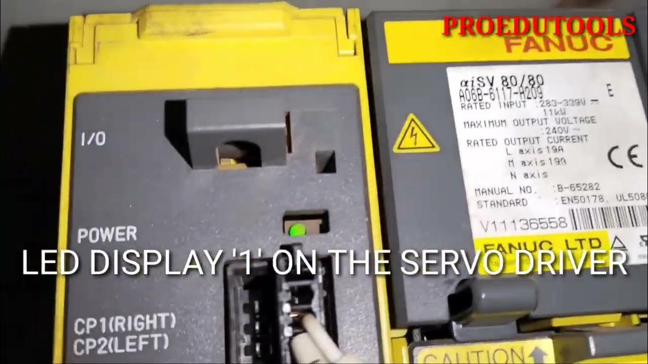 ALARM FANUC OiTD SV0444 (X) SV0444 (Z) DS0608 (X) DS0608 (Z) INV