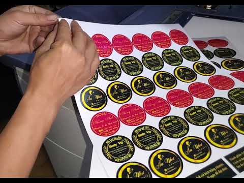 Video Toshiba 5560c test decal xi bạc, decal trong, decal... - youtube