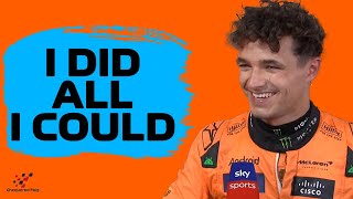 Information Lando Norris: Results much better than expected | Post Race Interview Azerbaijan GP 2024 Update