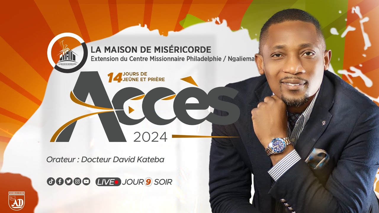 ACCES 2024 - Jour 9 | Session Soir | Docteur David KATEBA - YouTube