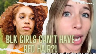 BLK GIRLS CAN’T HAVE RED HAIR?! 🤔🤔🤔 (FULL VIDEO) - TIFFANICVD