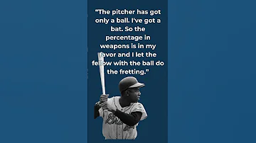 Hank Aaron's Top Quotes  #baseball #quotes #shorts