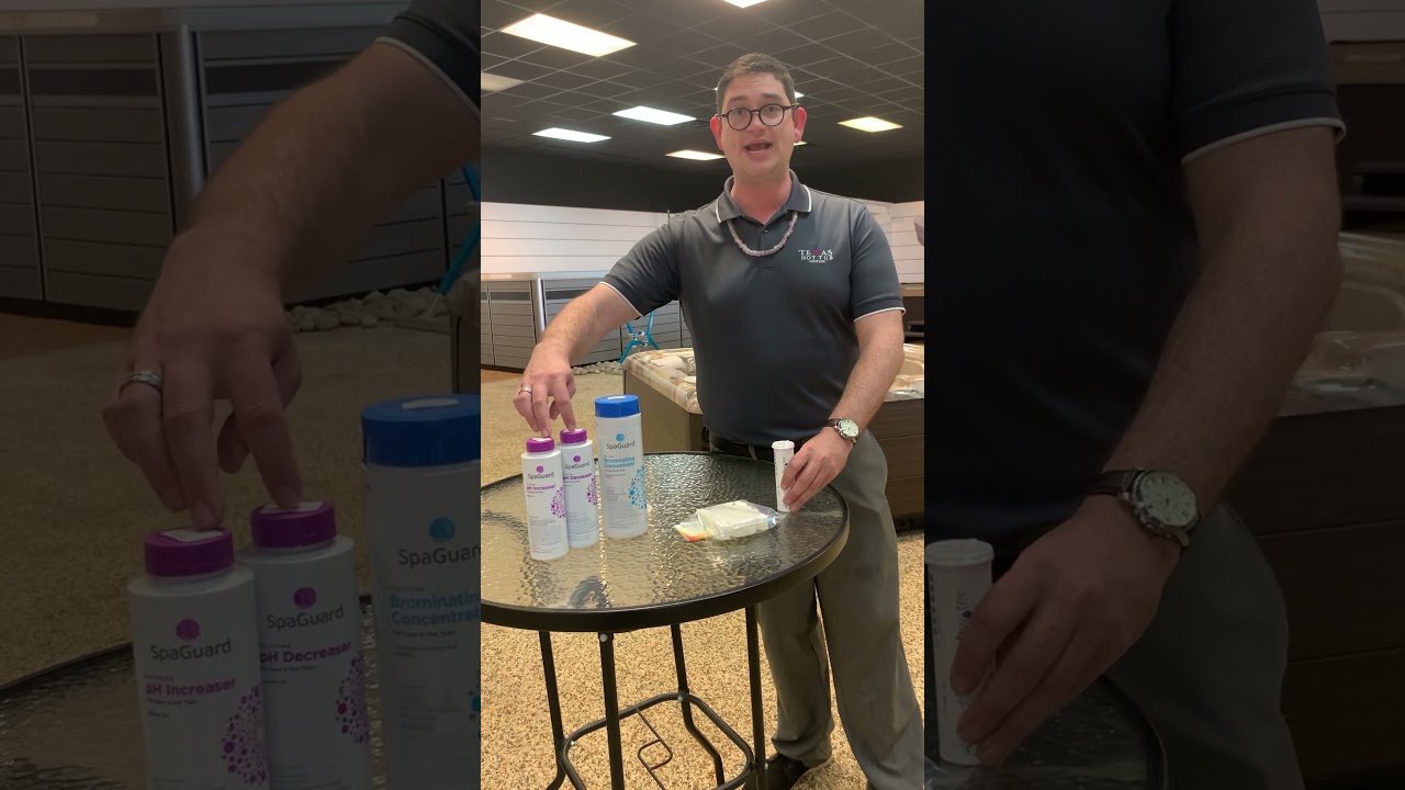 Starting Your Hot Tub Chlorine/Bromine Water Care System YouTube