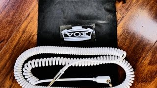 VOX COILED New Vintage Patch Cord Nice!! HD