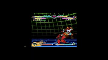 MvC2 Dhalsim 200% double snap drop trijump mix KO tech chase mix reset KO sequence w. Cyclops 122124
