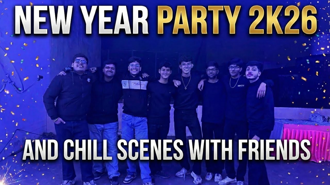 New Year Party With Friends   NEW YEAR 2k26