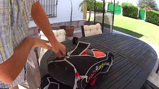 How to close pull out rig