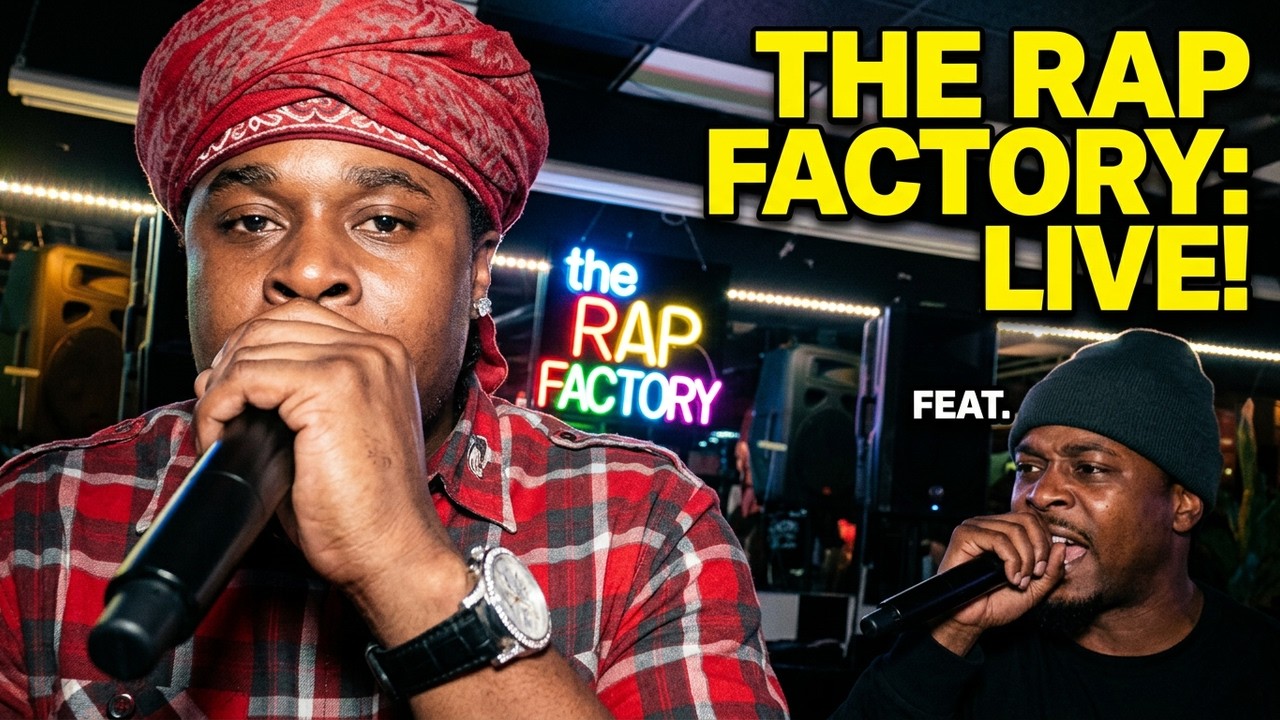 King Zakir & Chris Smith-N-Wessin Showcase Raw Microphone Skills at The Rap Factory | 2014