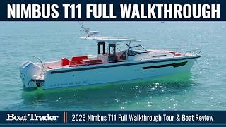 2026 Nimbus T11 — Full Walkthrough Boat Review