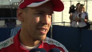 2015 Japan - Post-Race: Vettel: 'We can be very happy' with third