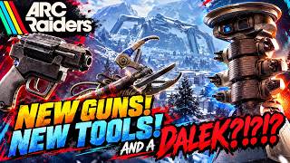 Arc Raiders FROZEN TRAIL First Look Reaction - New GUNS, TOOLS & DALEK!?!?