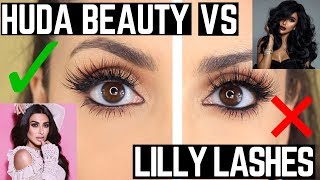 Miami Lashes Lilly Ghalichi Vs Sasha Lashes Huda Beauty Is Miami Lashes Worth The Hype??
