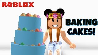 Baking My Very Own Cakes In Roblox Bakers Valley Youtube - roblox bakers valley my new house radiojh games