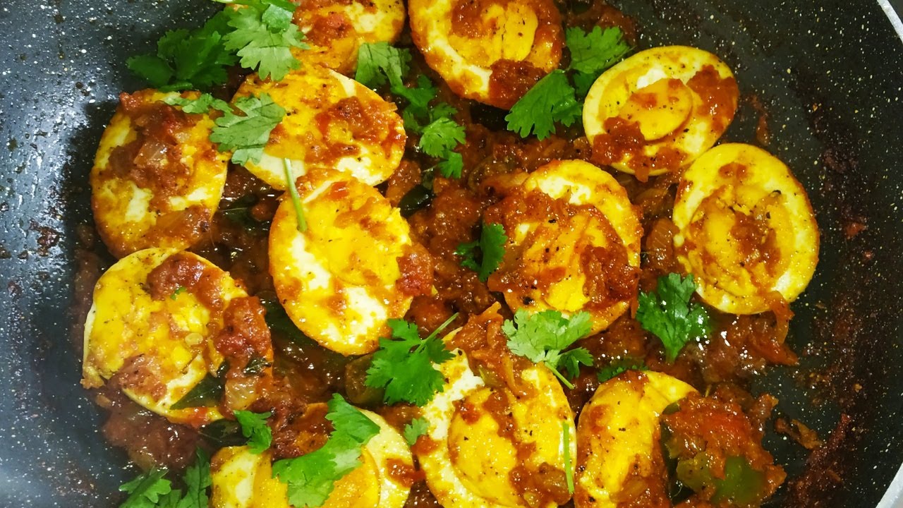 Egg Pepper Fry/Crispy Masala Egg Fry/ Masala Egg Fry / Spicy Egg Fry