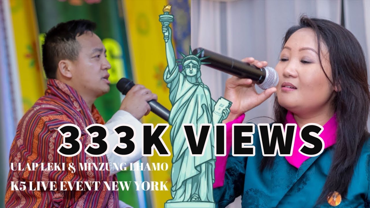 Ulap Leki  Minzung Lhamo  Bhutanese  K5 Live Event New York  2018 HD