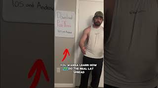 How To Do The Rear Lat Spread Pose
