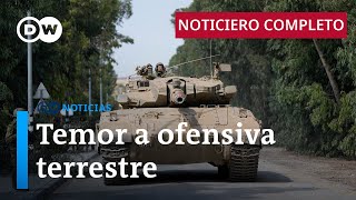 Dw Noticias Del 10 De Octubre Israel Ordena Evacuar Cercanías De Gaza Noticiero Completo