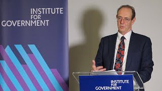 A keynote speech on climate change and resilience by Sir James Bevan