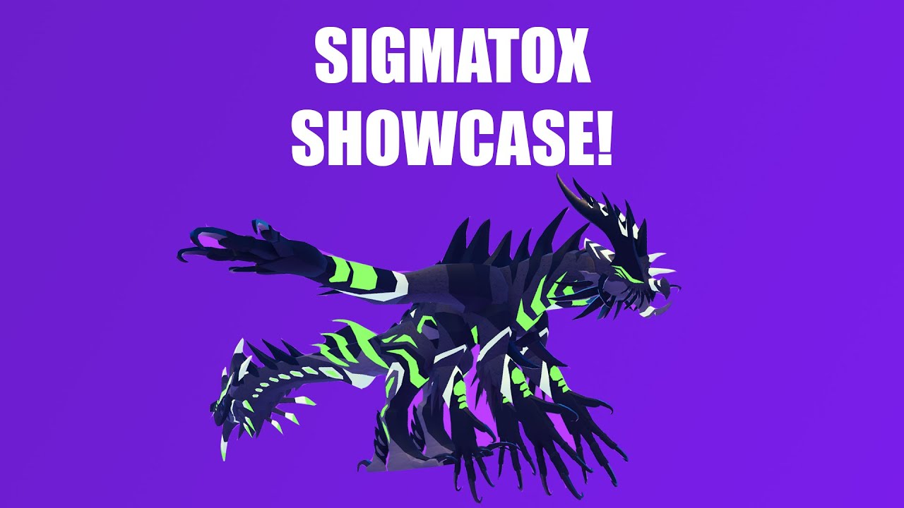 Sigmatox, Trade Roblox Creatures of Sonaria Roblox Items