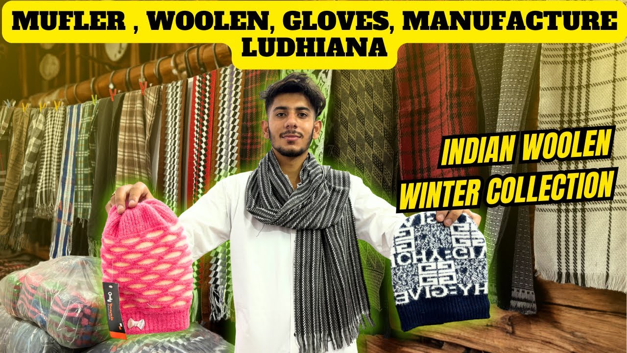 Woolen cap wholesale market in ludhiana, Winter woolen cap, muffler wholesale market ludhiana