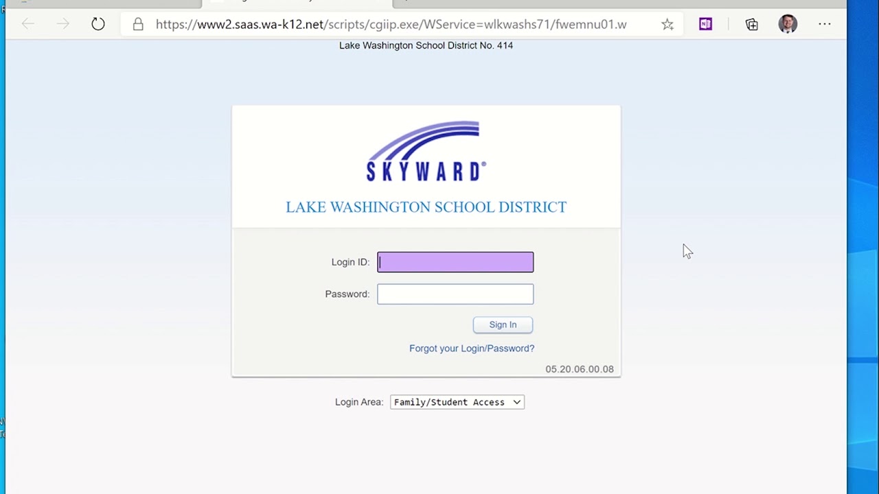 Skyward student access attendance youtube