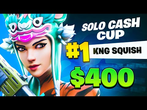 How KNG Squish Placed 1ST in SOLO CASH CUP 🏆🎮