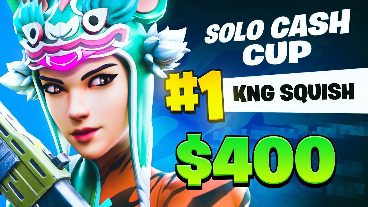 How KNG Squish Placed 1ST in SOLO CASH CUP 🏆🎮