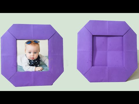 HOW TO MAKE MINI FRAMES / DIY PAPER FRAME FOR PHOTO 