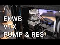 EKWB Quantum Kinetic TBE 120 VTX Pump Reservoir Combo