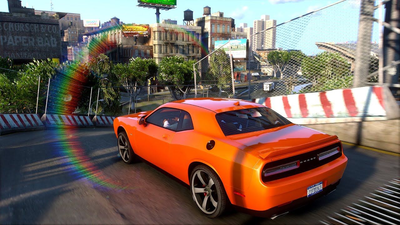 GTA 5 Ultimate Real Life Graphics Mod 2023 Gameplay All Cars Replaced 
