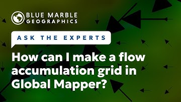 Ask The Experts: How can I make a flow accumulation grid?